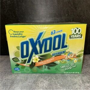 Classic Oxydol With Biz Stain Fighters Laundry Detergent Powder 63 Loads 100 Oz